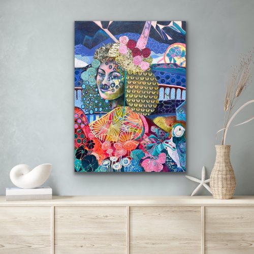 On my way80x60 cm6.000 ,-