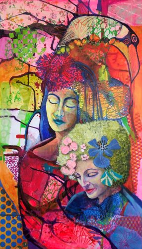 "Take care"120x70 cm.Pris 10.500 kr
