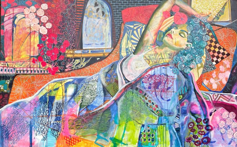 The world is waiting100x160 cm16.000,- Solgt