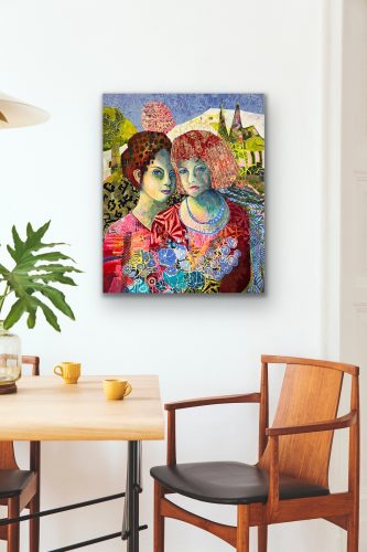 Just married100x80 cm10.000,-