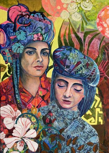 Together and seperately70x50 cm4375,-