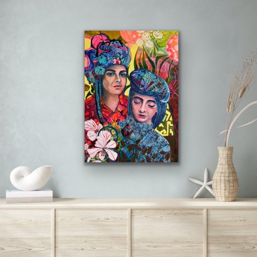 Together and seperately70x50 cm4.375,-