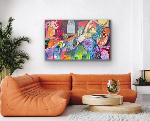 "The world is waiting"160x100 cm