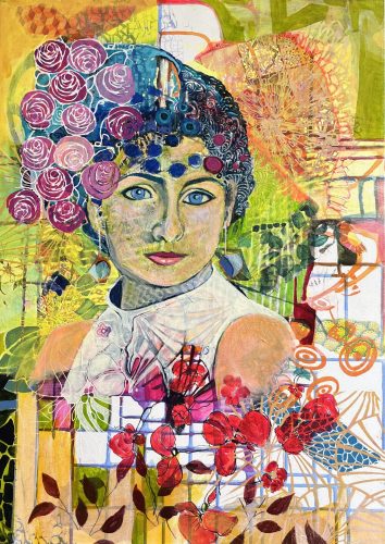 Facing my world 270x50 cm5.250 ,-