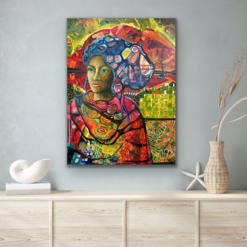 World is on fire80x60 cm7.200 kr